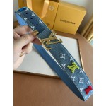 LOUIS VUITTO Optic Reversible Belt