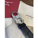 FERRAGAMO new 3.5cmGancio double circle color edge metal clip