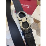 FERRAGAMO new 3.5cmGancio double circle color edge metal clip