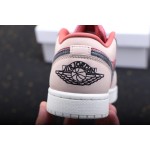 Air Jordan 1 Laag Rood Roze Purper