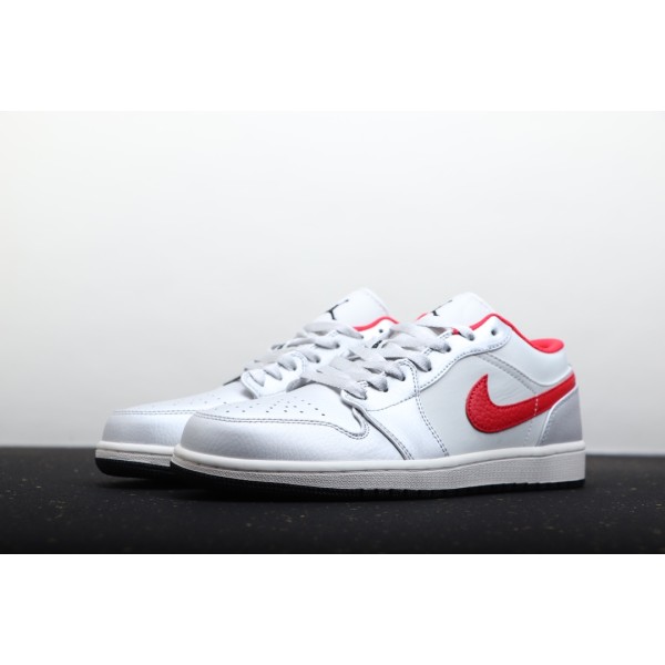 Air Jordan 1 Low Low Top Rood en Wit
