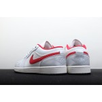Air Jordan 1 Low Low Top Rood en Wit
