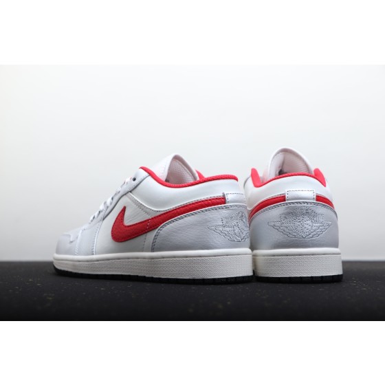 Air Jordan 1 Low Low Top Rood en Wit