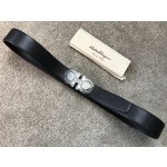 FERRAGAMO original single parallel imports double-sided Italian imported leather