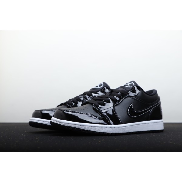 Air Jordan 1 Low All Star Patent Leather Black