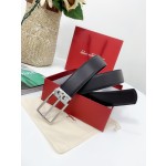 FERRAGAMO full grain soft calfskin with bottom leather imported from Italy