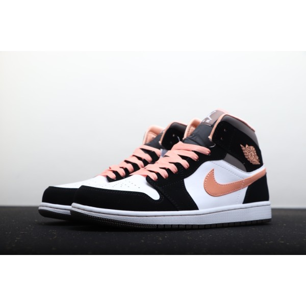Air Jordan 1 Mid Peach Mocha