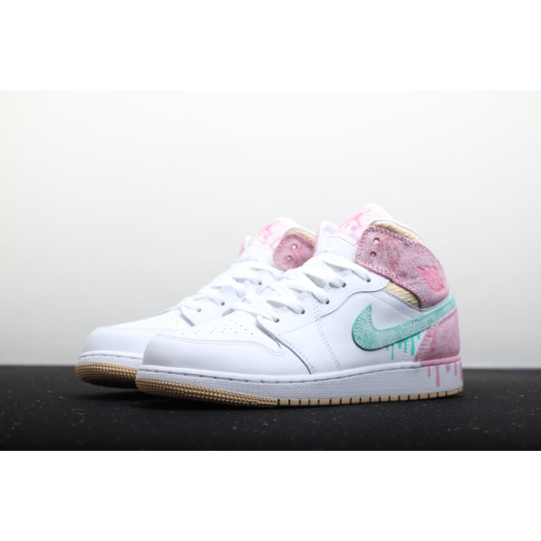Air Jordan1 Pink Ice Cream