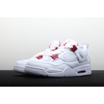 Air Jordan 4 Wit Rood