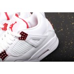 Air Jordan 4 Wit Rood