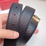 FERRAGAMO double-sided imported cowhide