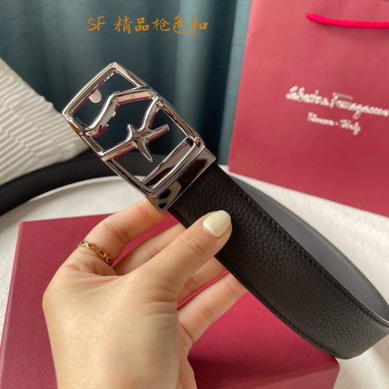 FERRAGAMO original single Italian men's belt