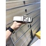 FENDI original water drop pattern double color rivet buckle