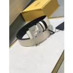 FENDI original water drop pattern double color rivet buckle