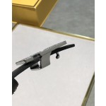 FENDI original water drop pattern double color rivet buckle