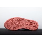Air Jordan 1 Mid Orange and Pink Patchwork