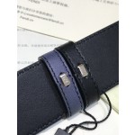 FENDI original water drop pattern double color rivet buckle