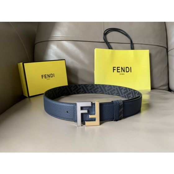 FENDI men's casual reversible belt