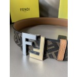 FENDI men's casual reversible belt