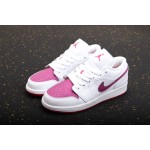 Air Jordan 1 Low White Pink Valentine's Day
