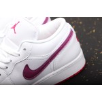 Air Jordan 1 Low White Pink Valentine's Day