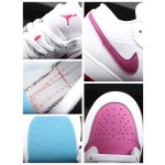 Air Jordan 1 Low White Pink Valentine's Day