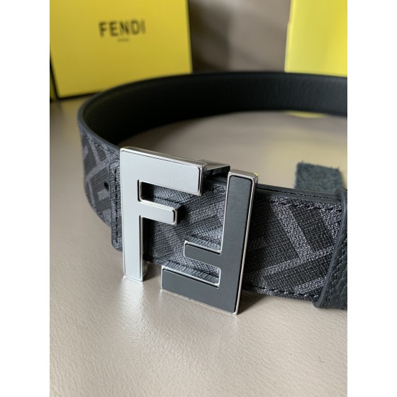 FENDI men's casual reversible belt