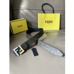 FENDI men's casual reversible belt