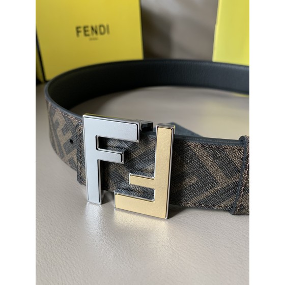 FENDI men's casual reversible belt