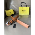 FENDI men's casual reversible belt