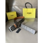FENDI men's casual reversible belt