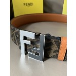 FENDI men's casual reversible belt