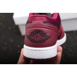 Air Jordan 1 Low Black and Red
