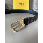 FENDI men's casual reversible belt