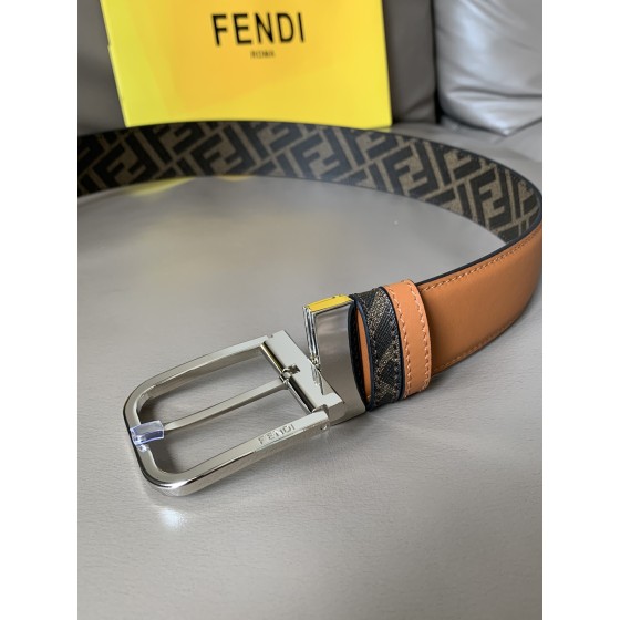 FENDI men's casual reversible belt