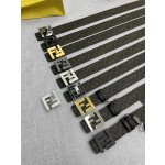 FENDI men's casual reversible belt