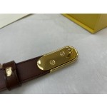 FENDI new 🌿 narrow belt with loops