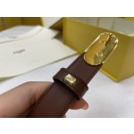 FENDI new 🌿 narrow belt with loops