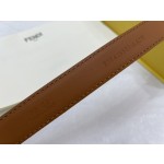 FENDI new 🌿 narrow belt with loops