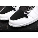 Air Jordan 1 Mid "Little Leonard White Silver