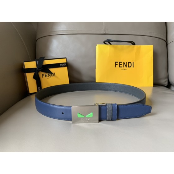 FENDI casual reversible belt