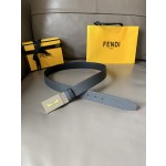 FENDI casual reversible belt