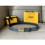 FENDI casual reversible belt