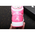 Air Jordan 1 Mid Mid Top White Grey Powder