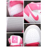 Air Jordan 1 Mid Mid Top White Grey Powder