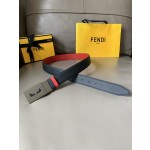 FENDI casual reversible belt