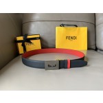 FENDI casual reversible belt
