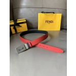FENDI casual reversible belt