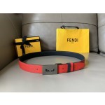 FENDI casual reversible belt