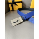 FENDI casual reversible belt